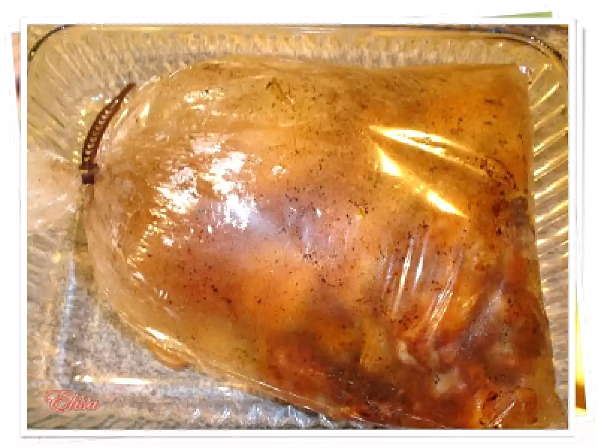 Pui la cuptor in punga - poza 6