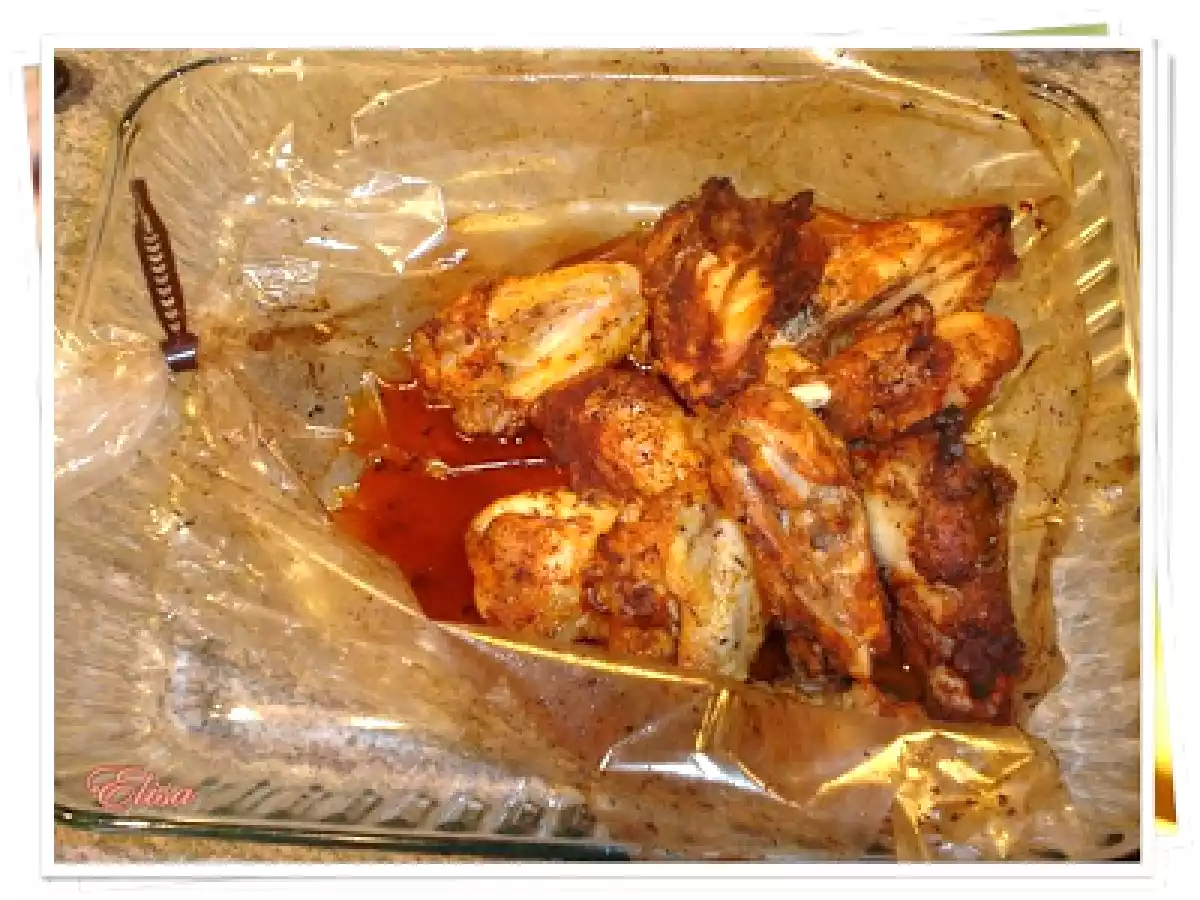 Pui la cuptor in punga - poza 7