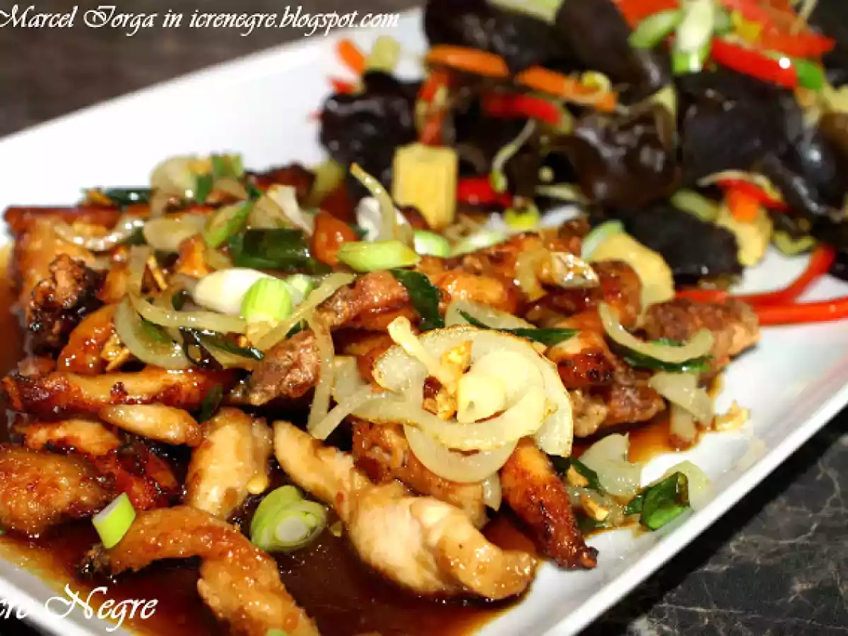 Pui Mongolez (cu garnitura chinezeasca de legume) - poza 2