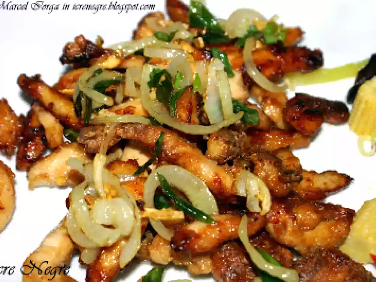 Pui Mongolez (cu garnitura chinezeasca de legume) - poza 3