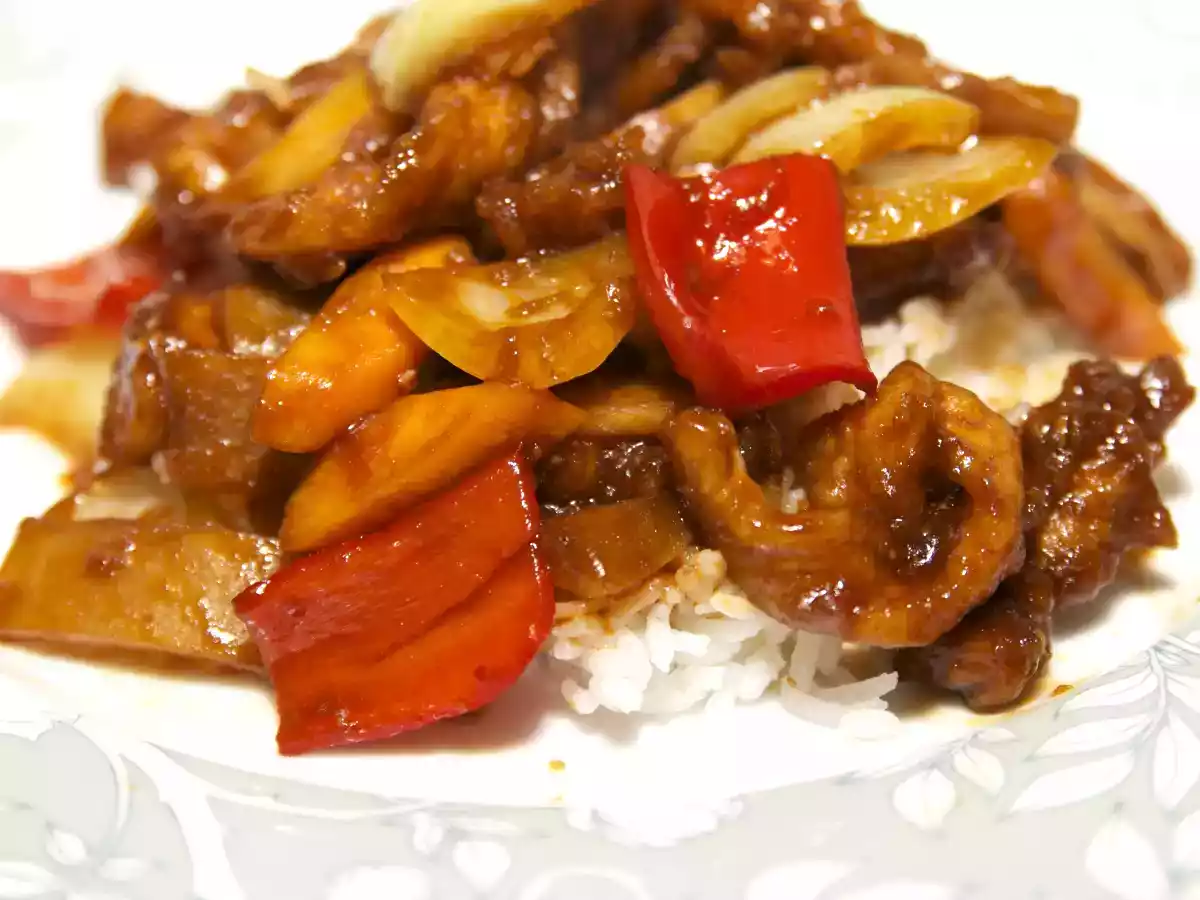 Pui Stir-Fry Dulce Acrisor