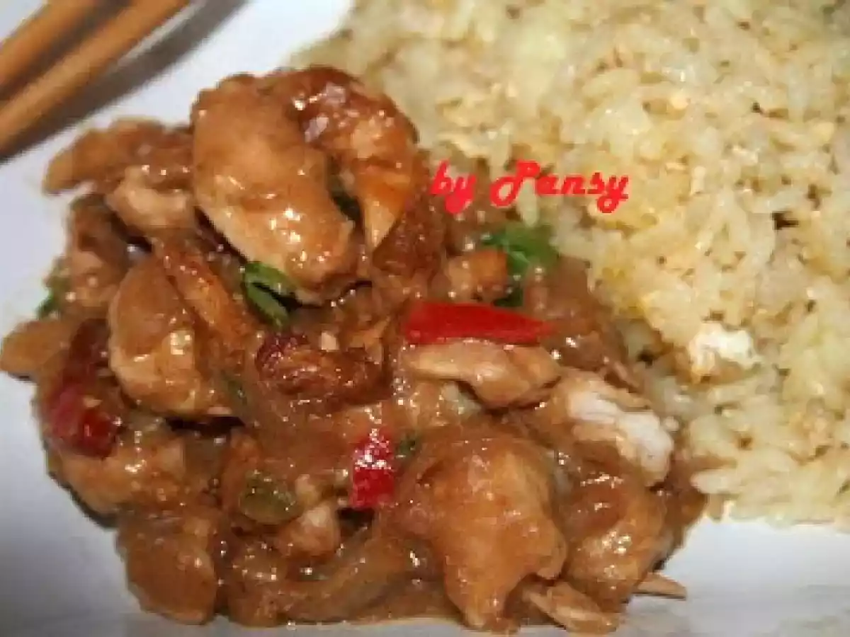 Pui thai cu unt de arahide - poza 6