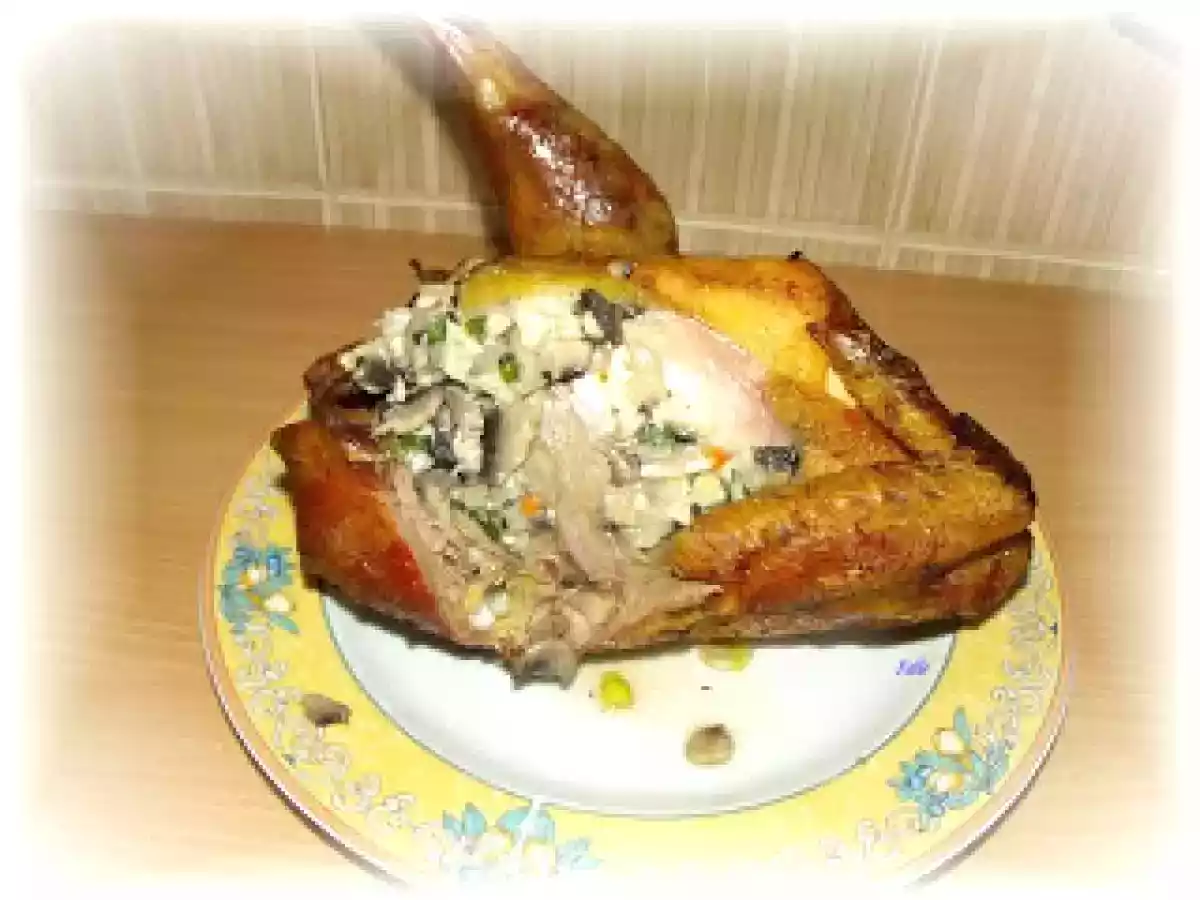 Pui umplut cu ciuperci - poza 2