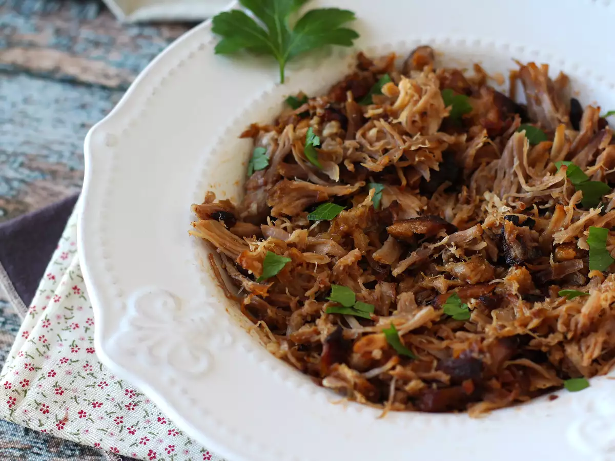 Pulled pork în friteuza cu aer - poza 3