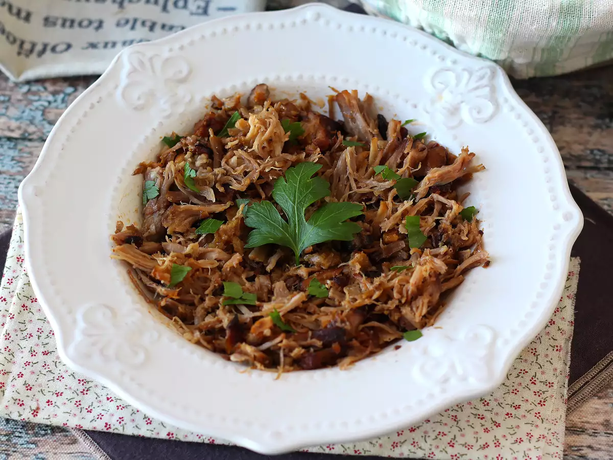 Pulled pork în friteuza cu aer - poza 4