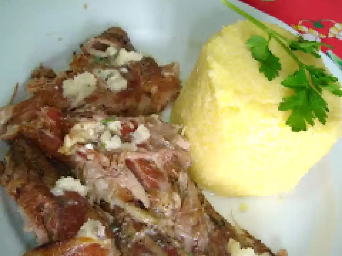 Pulpa de ied cu mujdei