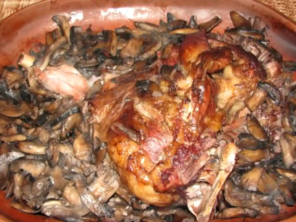 Pulpa de miel cu ciuperci