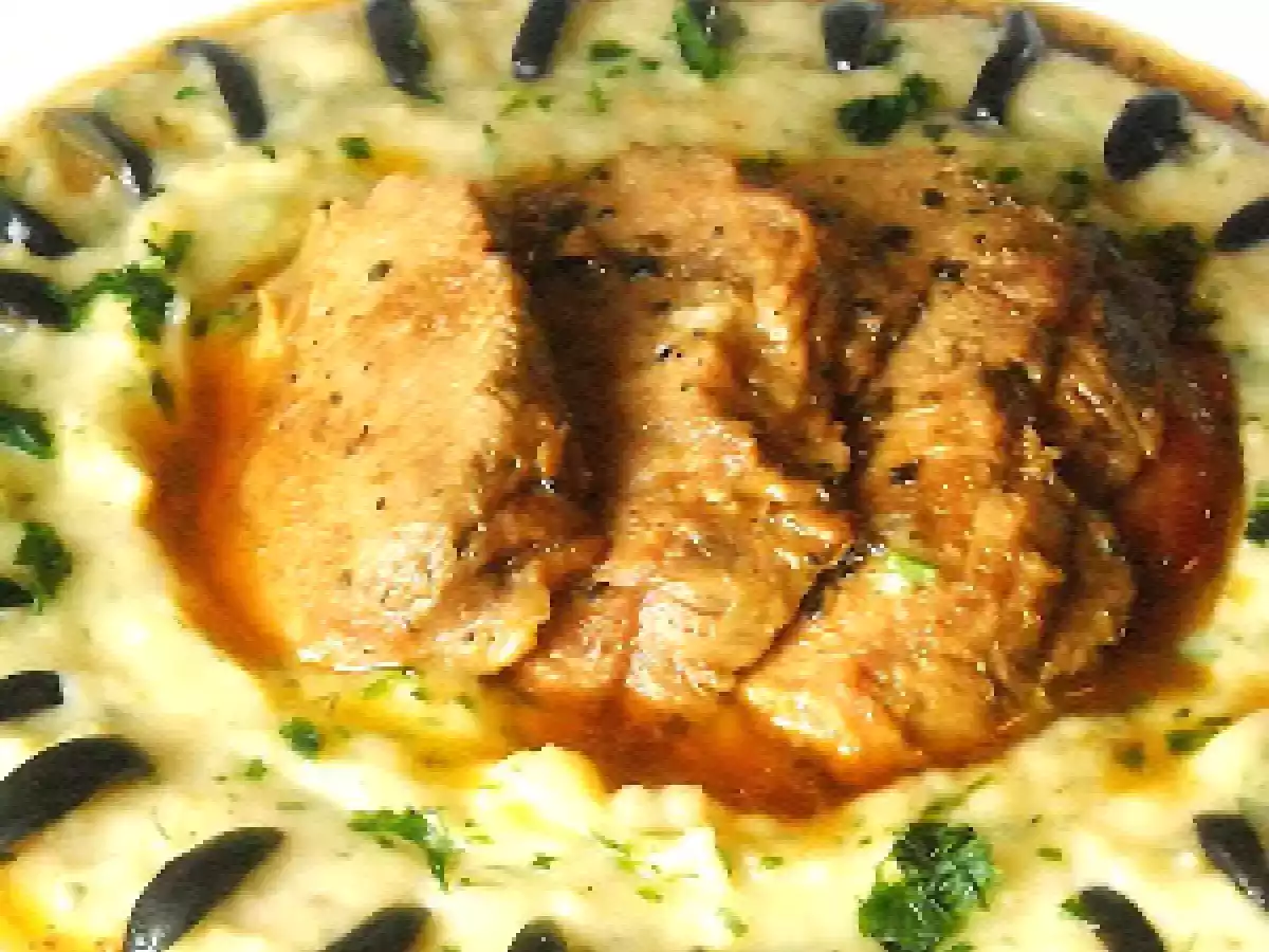 Pulpa de porc la cuptor