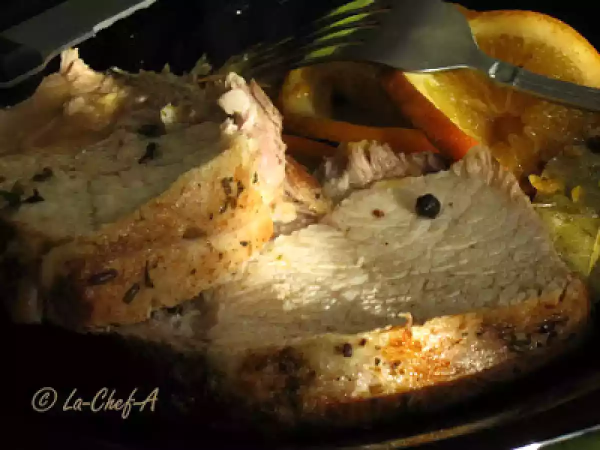 PULPA DE PORC LA CUPTOR IN SOS DE PORTOCALE