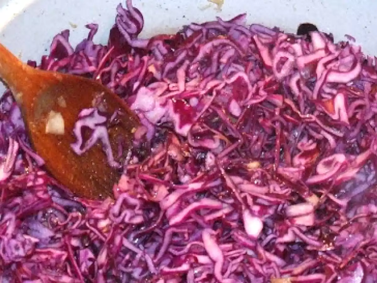 Pulpe de gasca pe varza rosie - poza 6