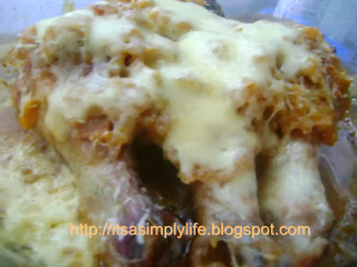 Pulpe de pui gratinate - poza 7