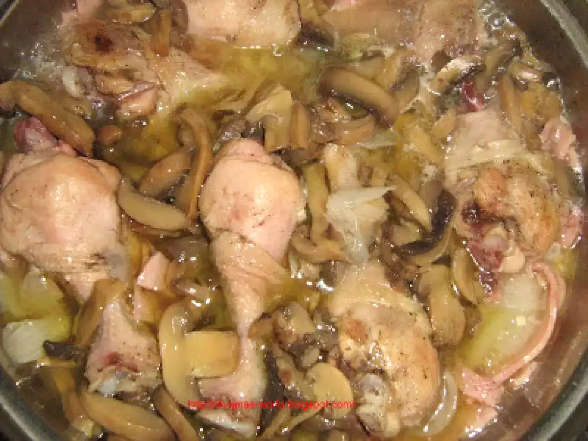 PULPE DE PUI IN SOS PICANT CU GARNITURA DE OREZ - poza 8