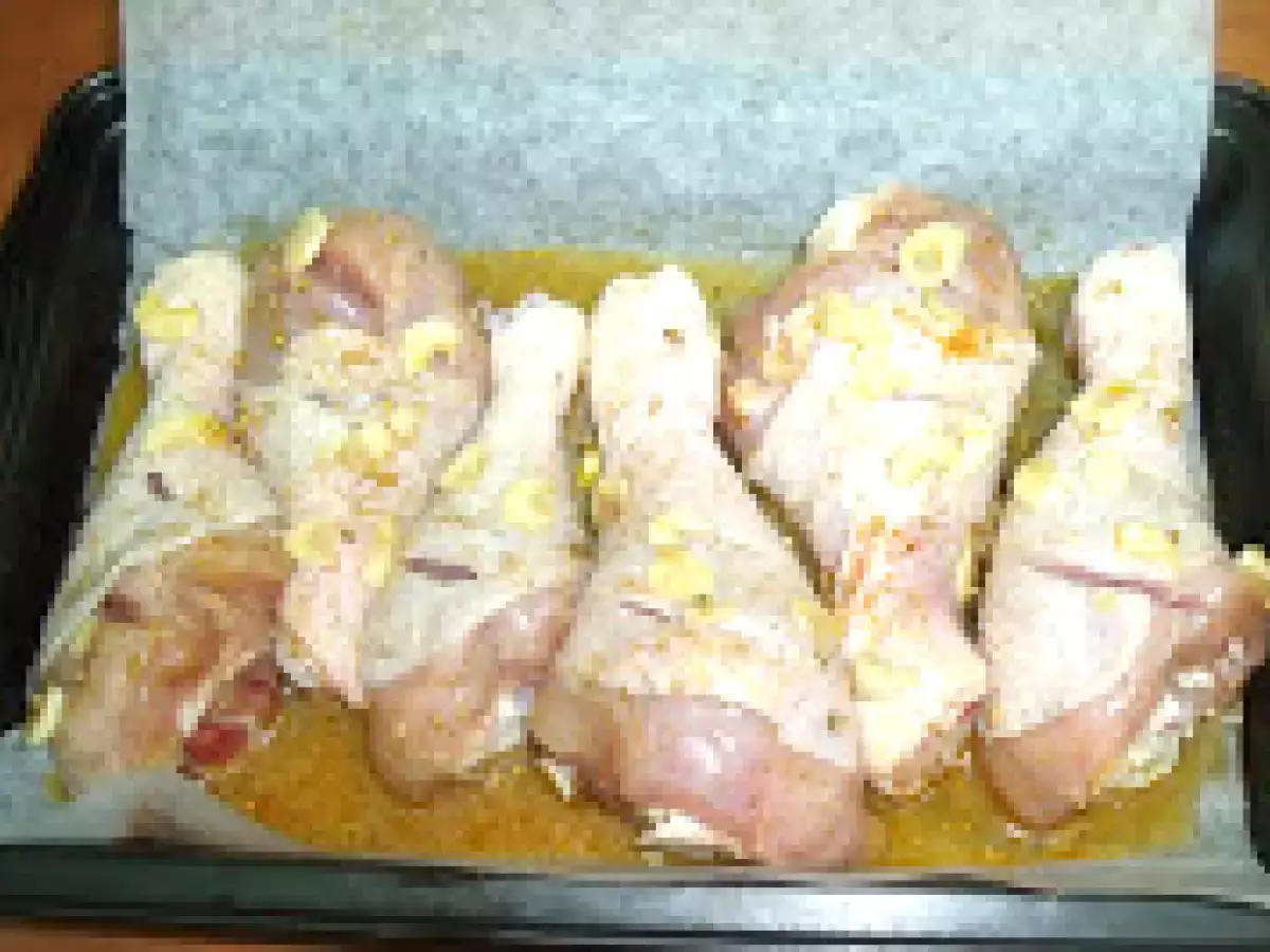 Pulpe de pui la cuptor cu cartofi aurii (2 persoane) - poza 2