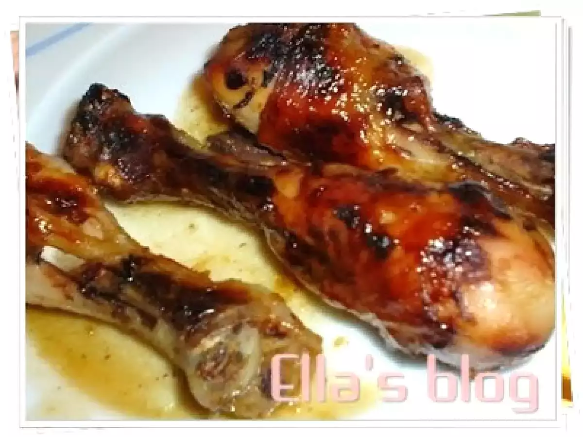 Pulpe de pui marinate