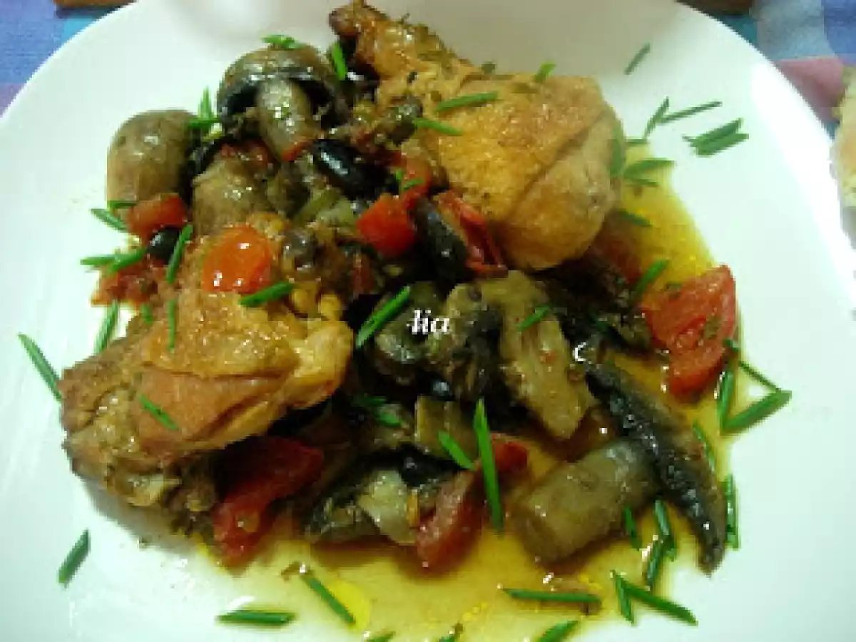 Pulpe de pui sub capac de paine - poza 2