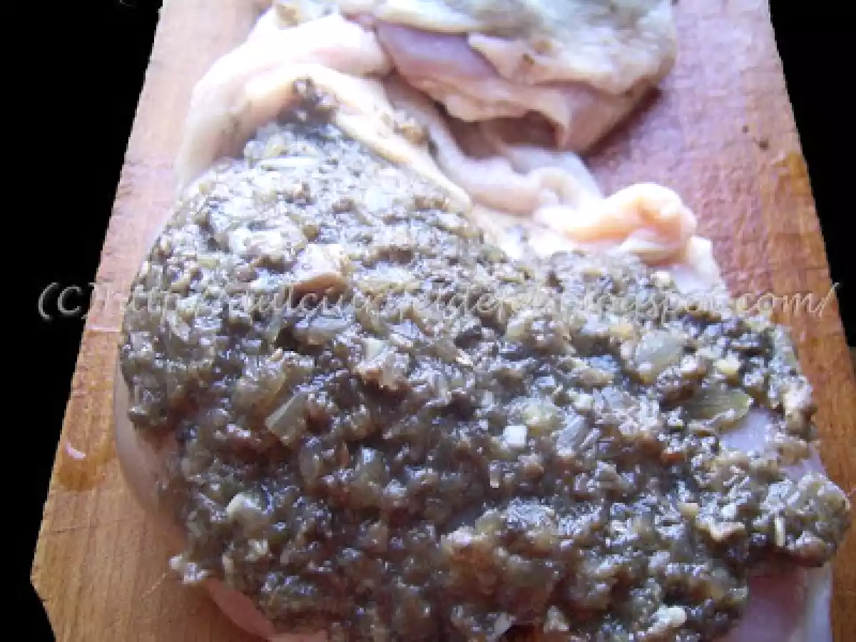 Pulpe de pui umplute cu ciuperci - poza 2