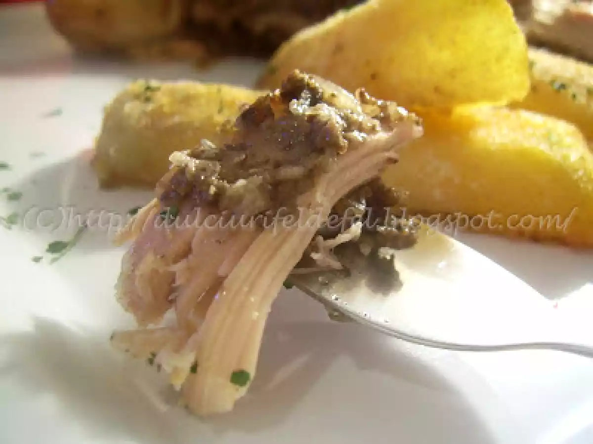 Pulpe de pui umplute cu ciuperci - poza 5