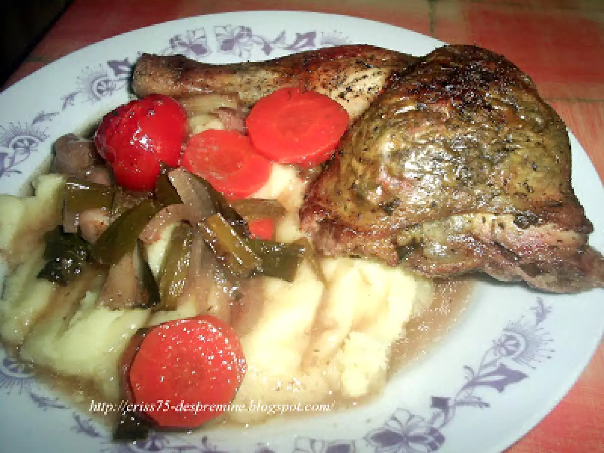 Pulpe de pui umplute cu spanac si feta - poza 5