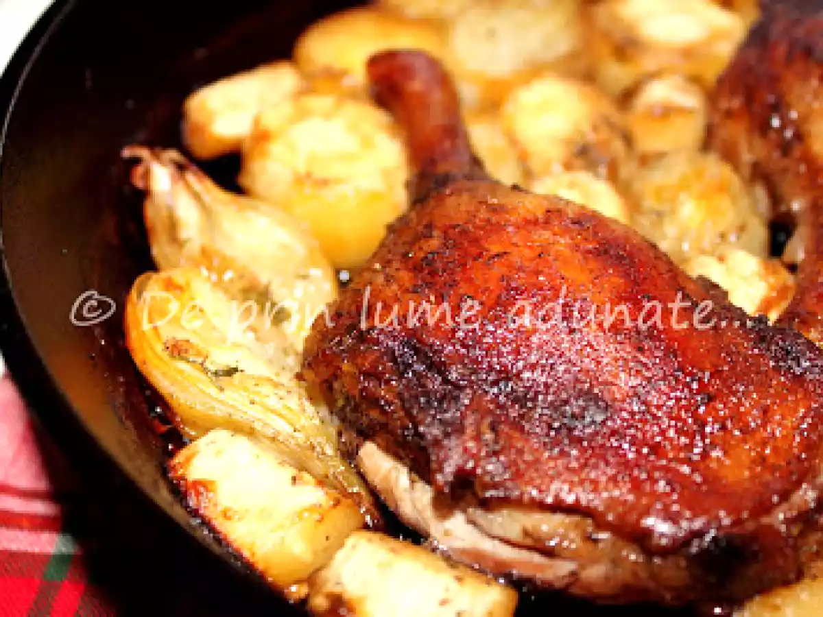 Pulpe de rata brezate cu pastarnac - poza 2