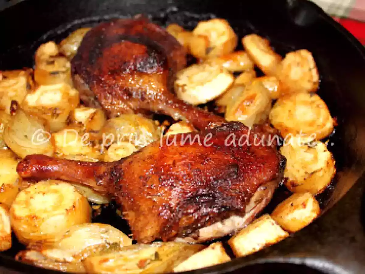 Pulpe de rata brezate cu pastarnac - poza 3