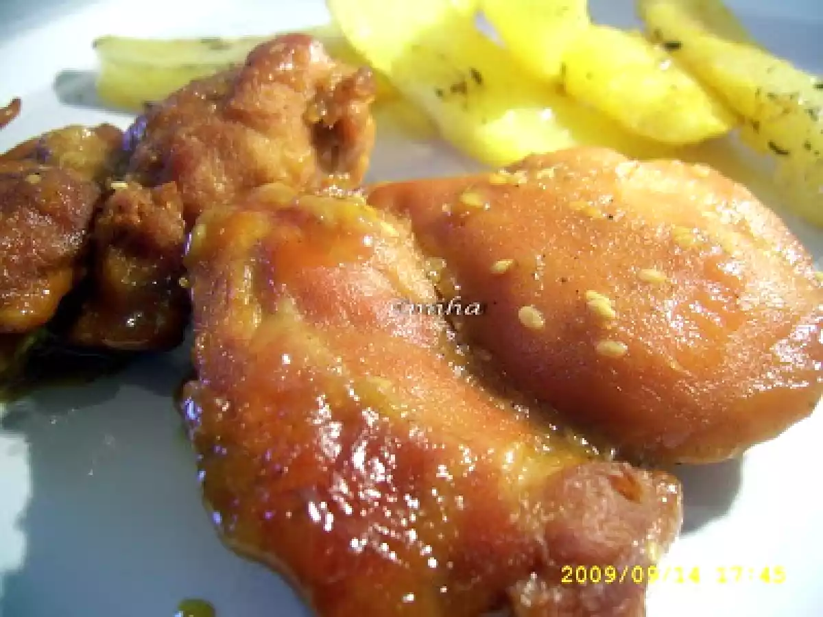 Pulpe marinate la cuptor