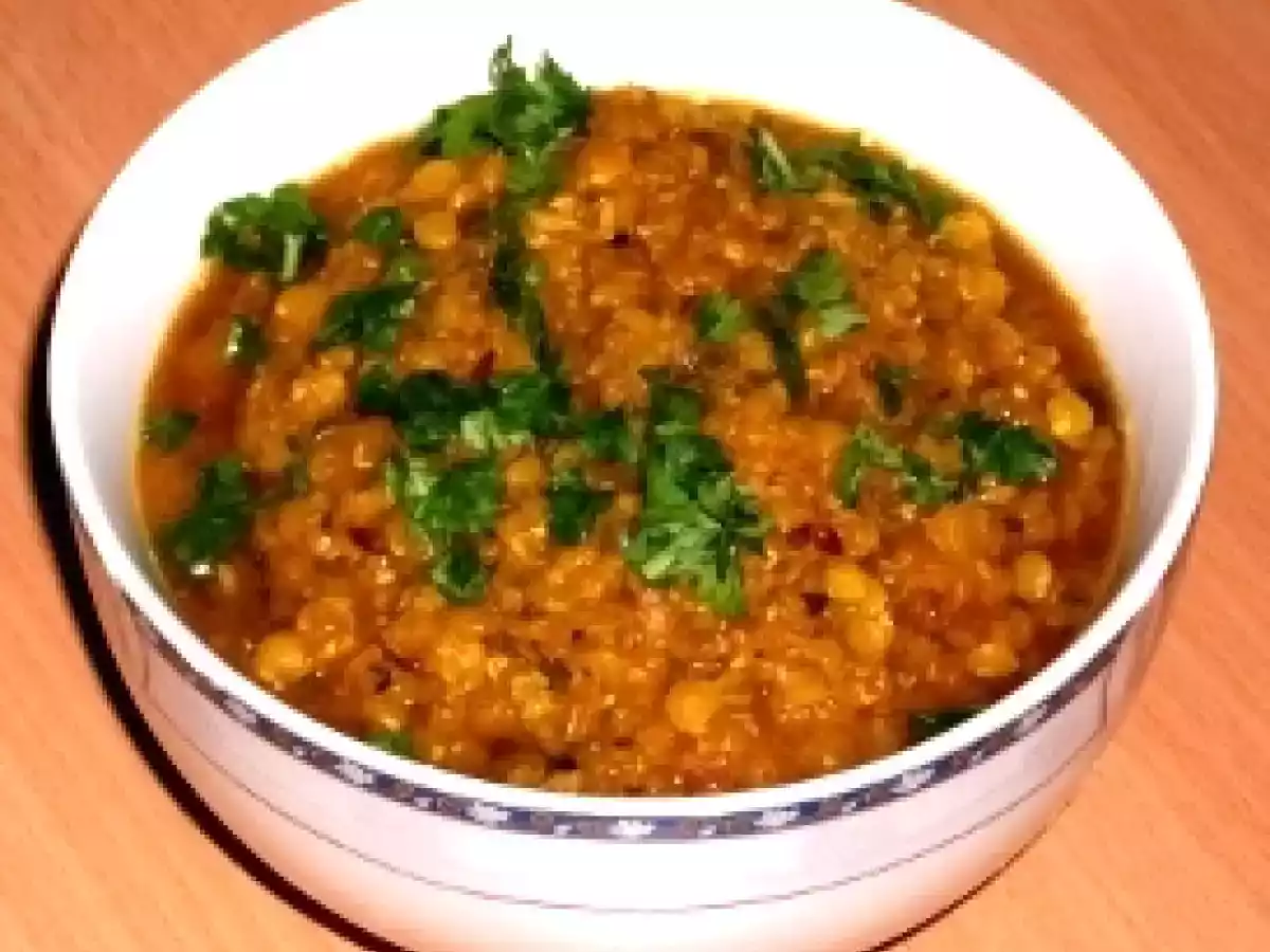 Puneri Dal (Linte in stil Pune, India)