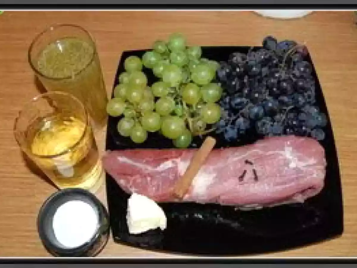 Purcel cu sos de struguri - poza 2