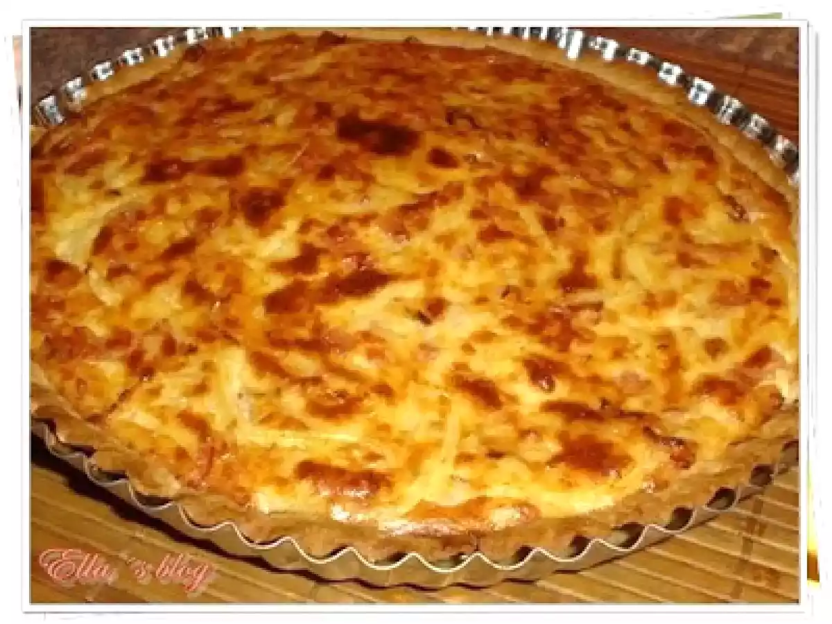 Quiche alsacienne