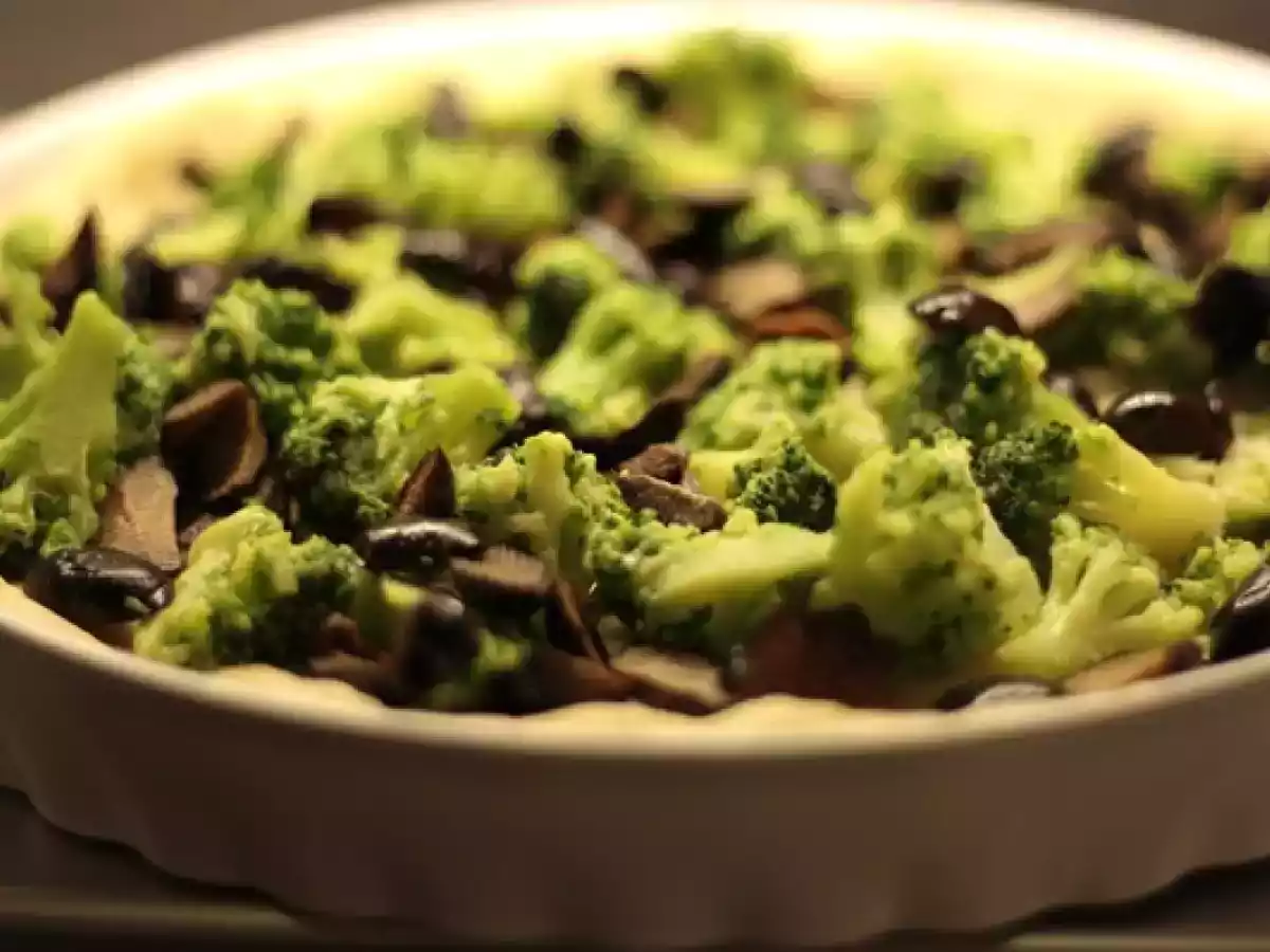 Quiche cu broccoli si masline - poza 3