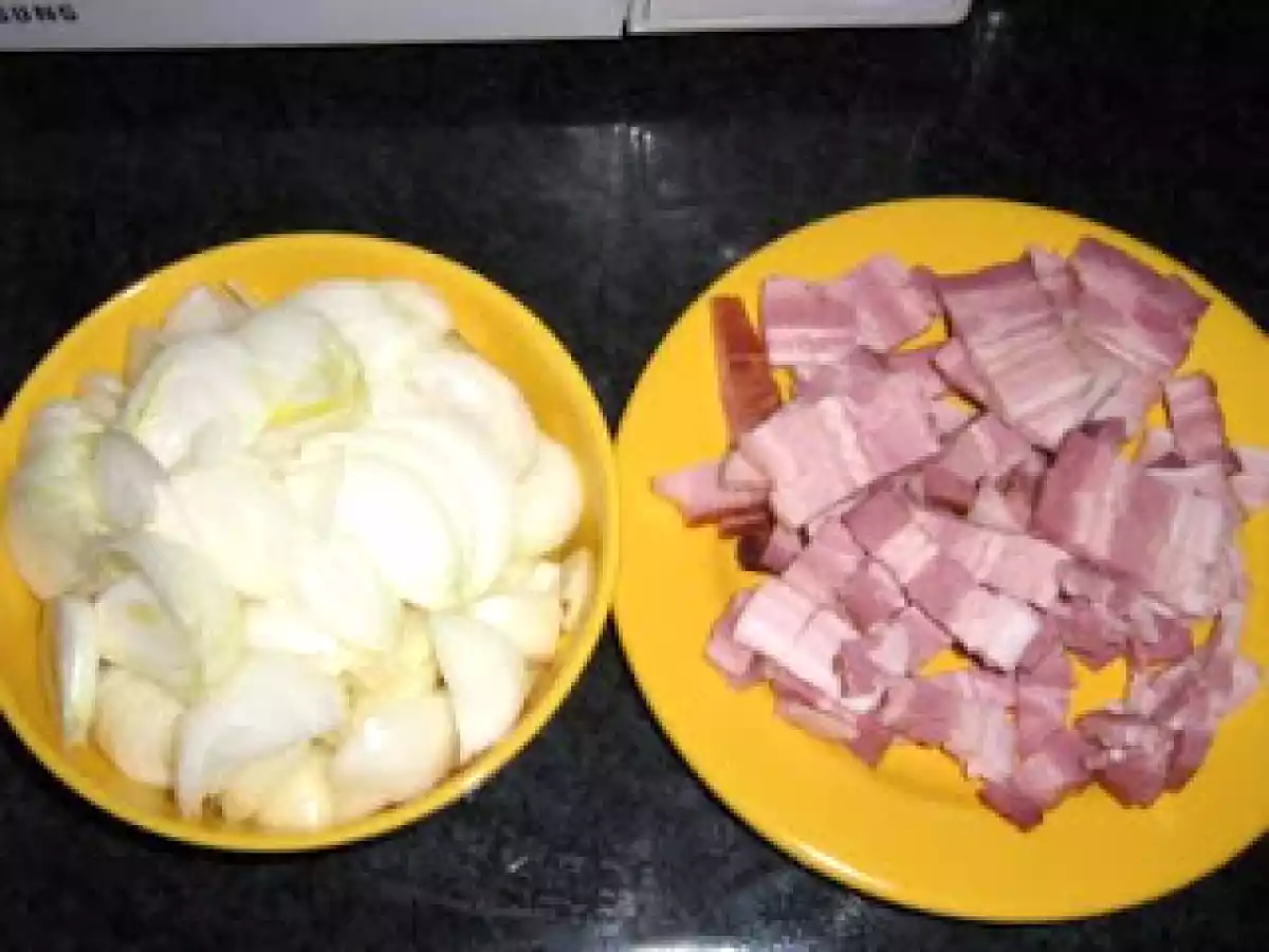 Quiche cu ceapa si sunca - poza 5