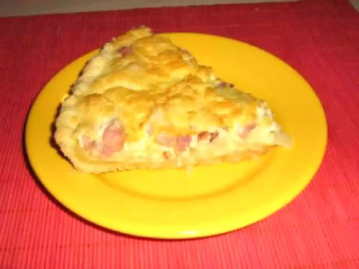 Quiche cu ceapa si sunca - poza 17