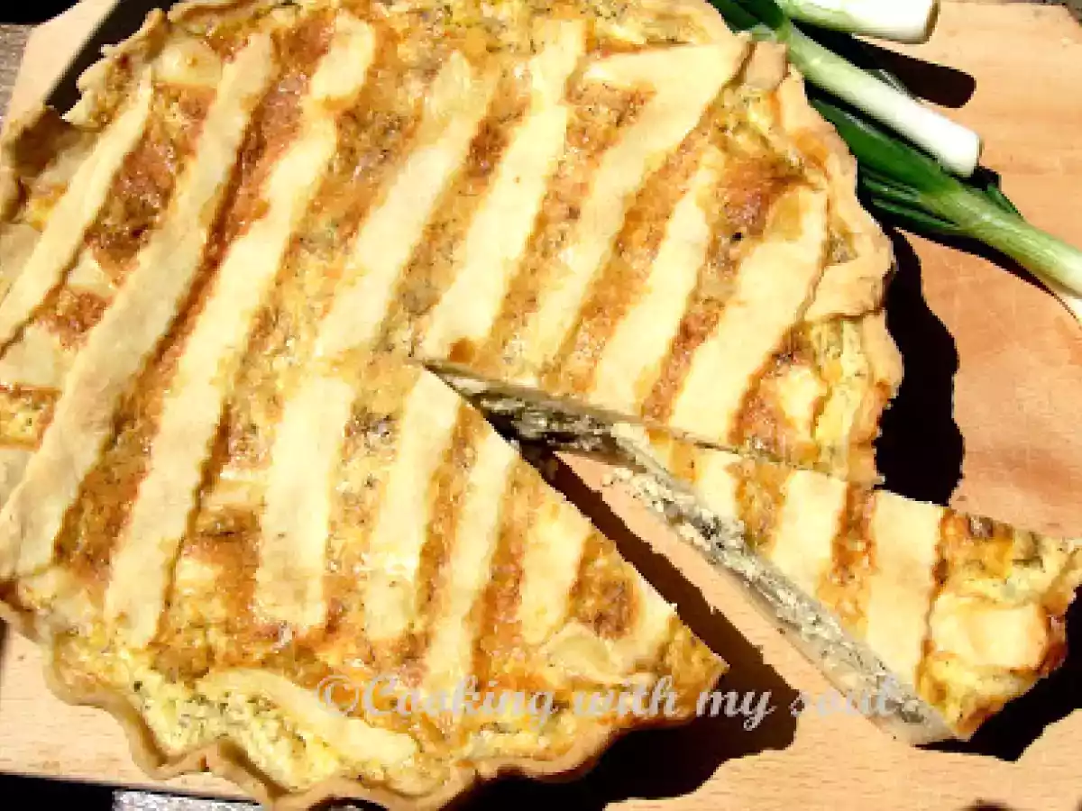 Quiche cu ciuperci (Mushroom quiche) - poza 2