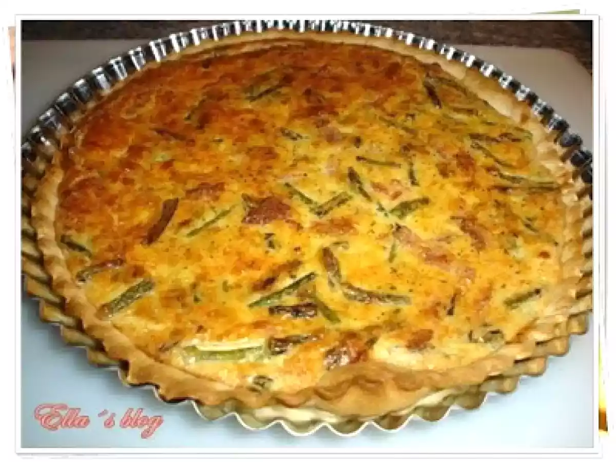 Quiche cu sparanghel - poza 8