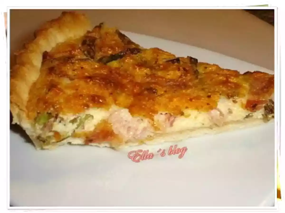 Quiche cu sparanghel - poza 10