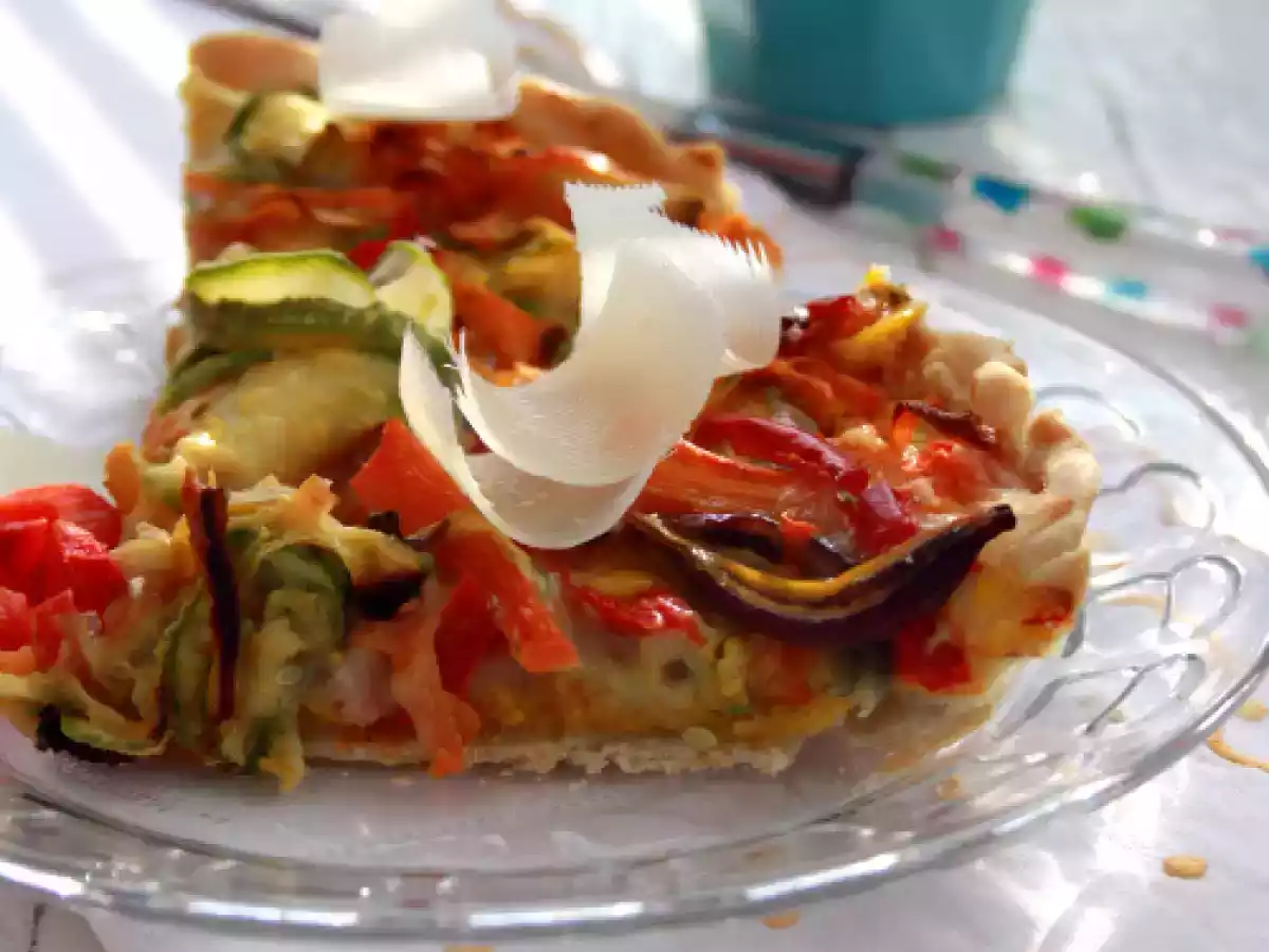 Quiche de legume si Camembert - poza 2