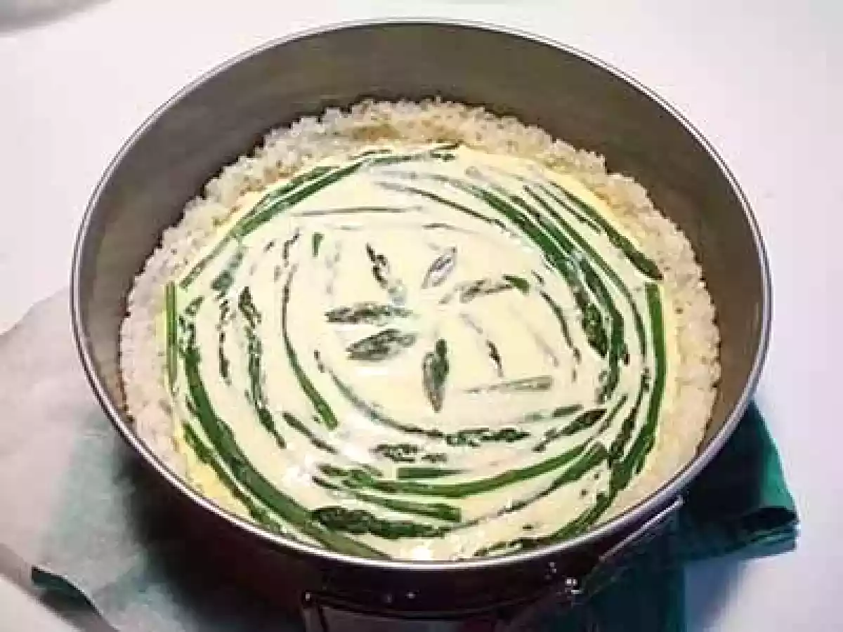 Quiche de sparanghel - poza 2