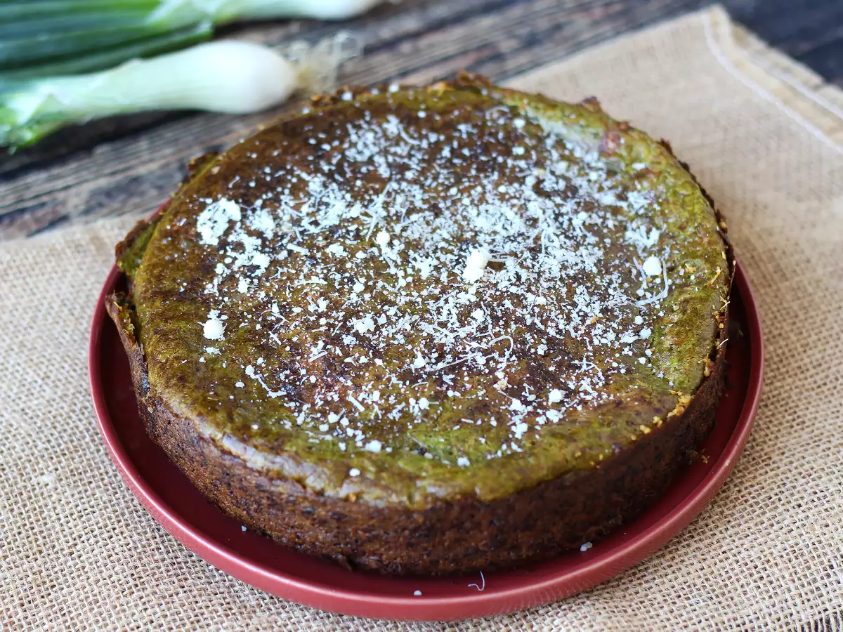 Quiche fără aluat cu spanac și gouda - poza 3