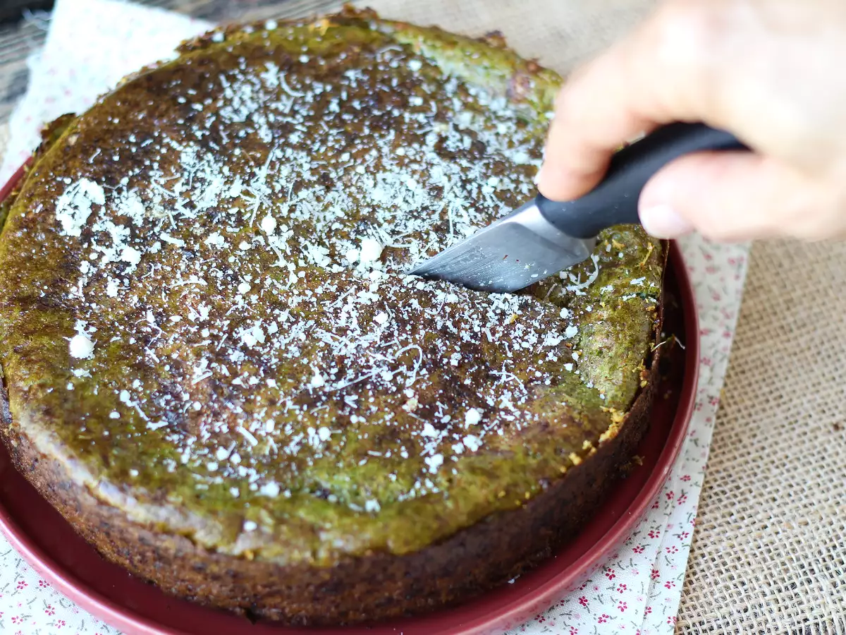 Quiche fără aluat cu spanac și gouda - poza 4