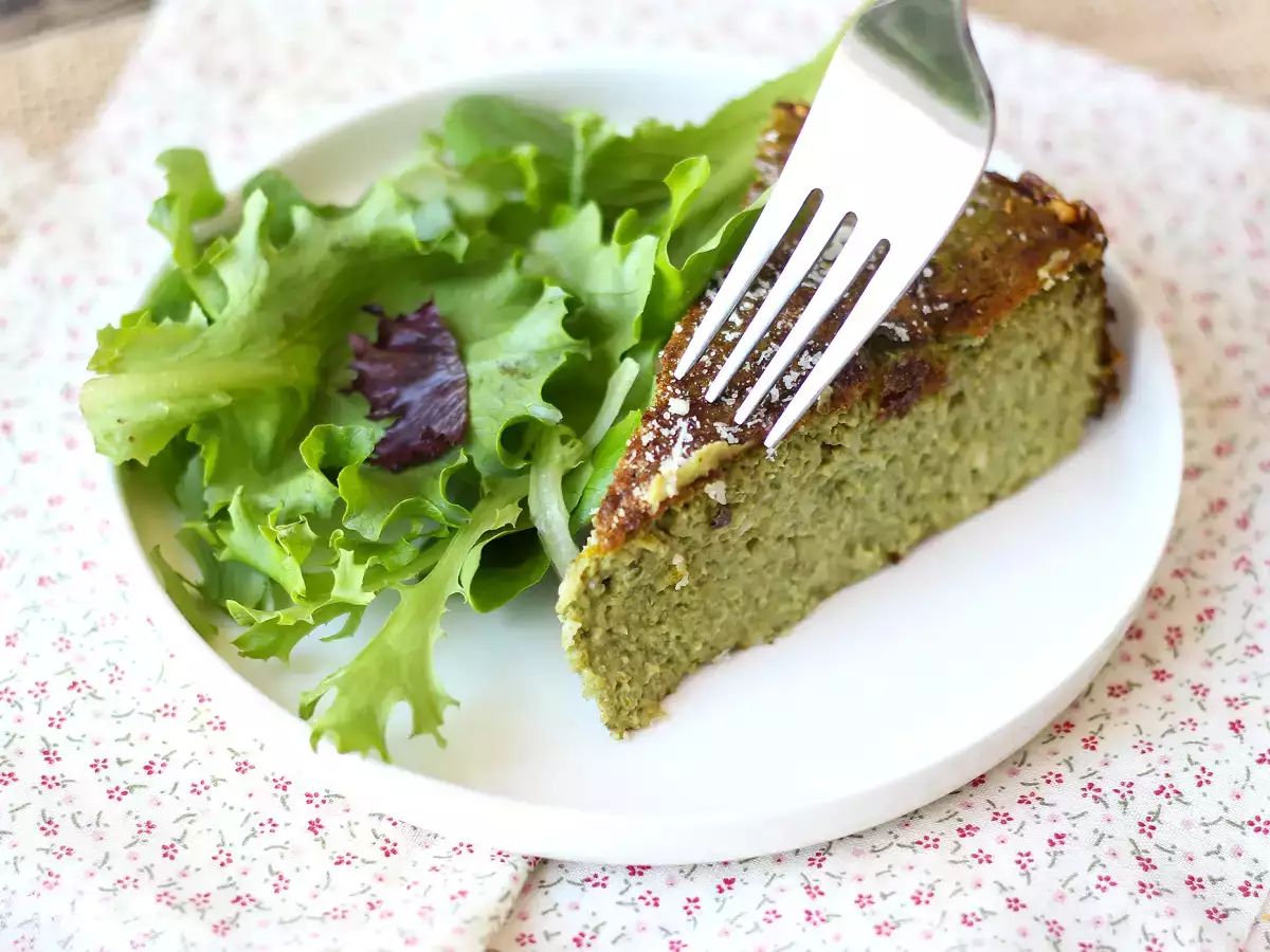 Quiche fără aluat cu spanac și gouda - poza 6