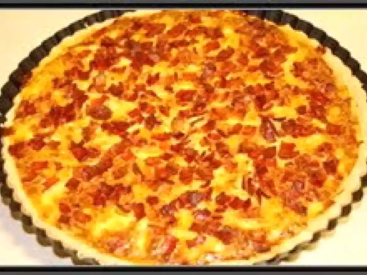 Quiche Lorraine cu praz - poza 14