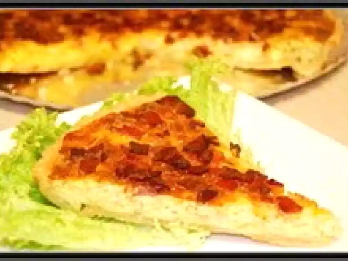 Quiche Lorraine cu praz - poza 15