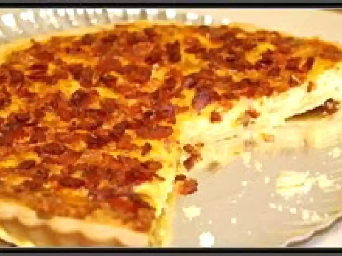 Quiche Lorraine cu praz - poza 16