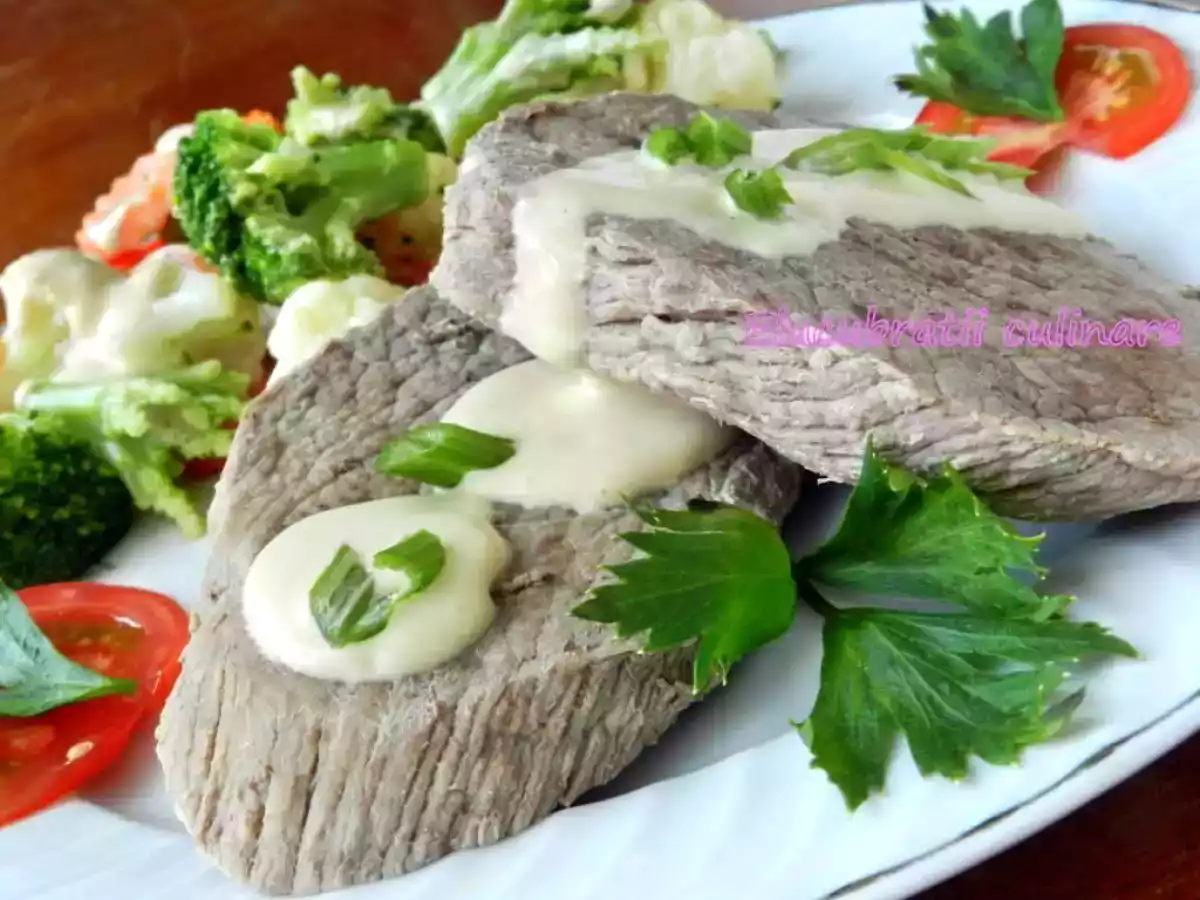 Rasol alb cu legume și muștar