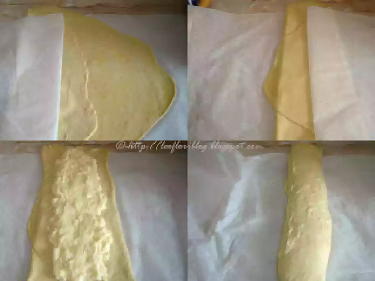 Rasucite cu budinca de vanilie - poza 4