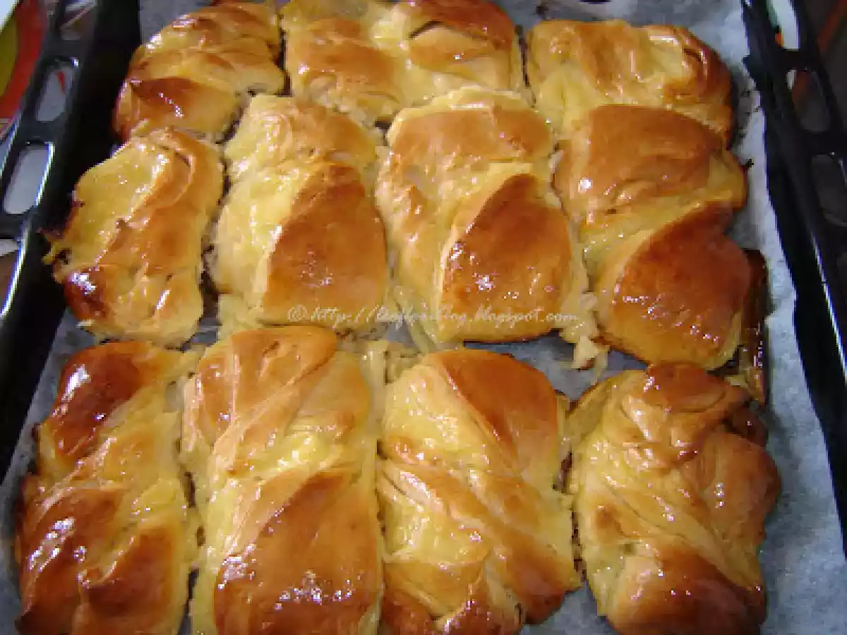 Rasucite cu budinca de vanilie - poza 6