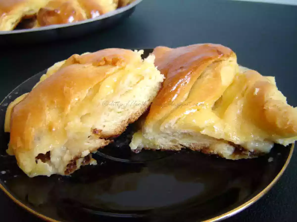 Rasucite cu budinca de vanilie - poza 8