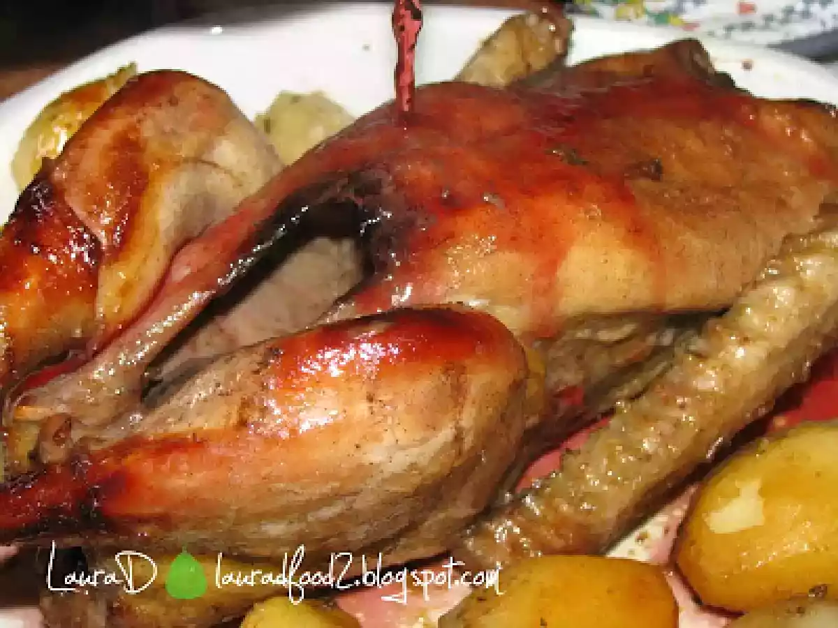 Rata aromata in sos de vin rosu - poza 3