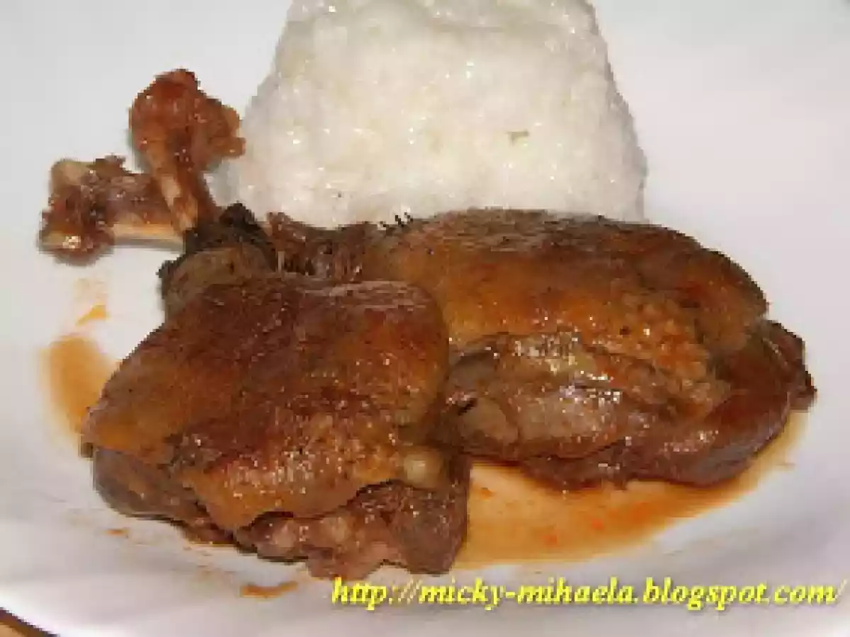 Rata cu sos dulce acrisor