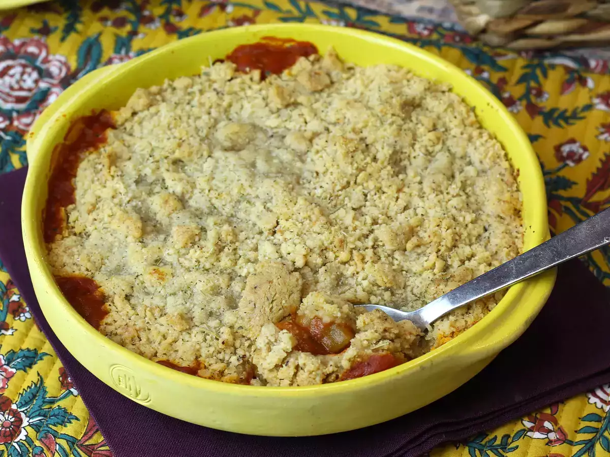Ratatouille crumble, un fel de mâncare rapid și ușor pe care îl veți iubi! - poza 2