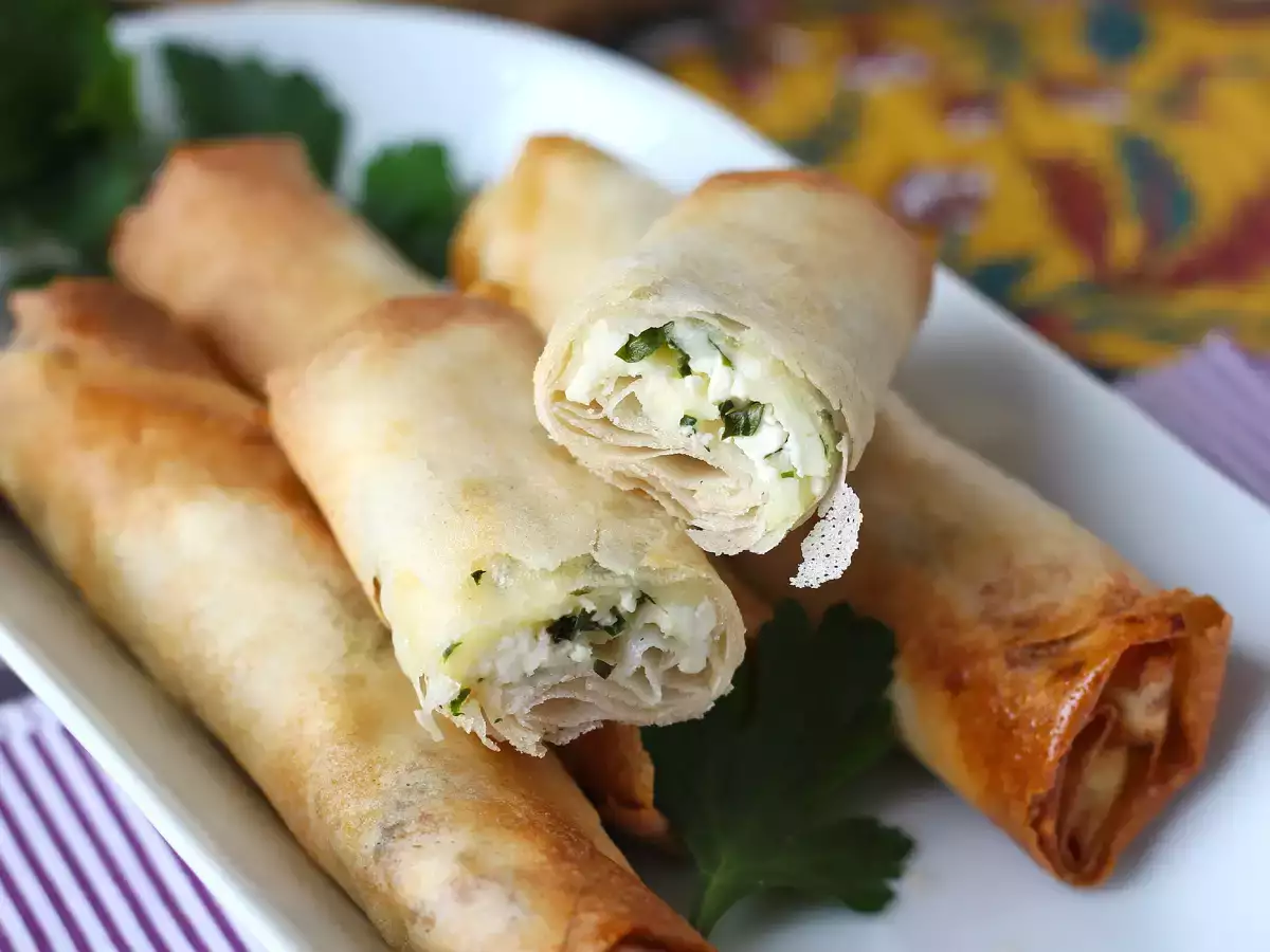 Rikakat libanez de casă - gătit la friteuza cu aer - poza 5